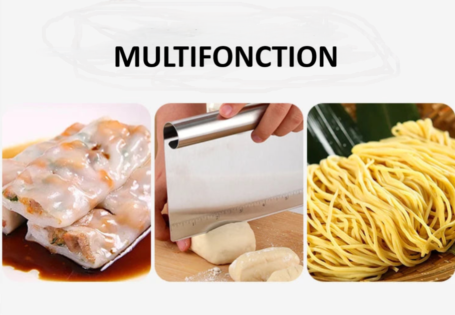 Coupe-pâte multifonction – Découpe & raclage