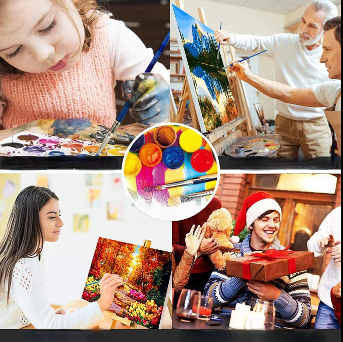 Toile à Peindre numéroté