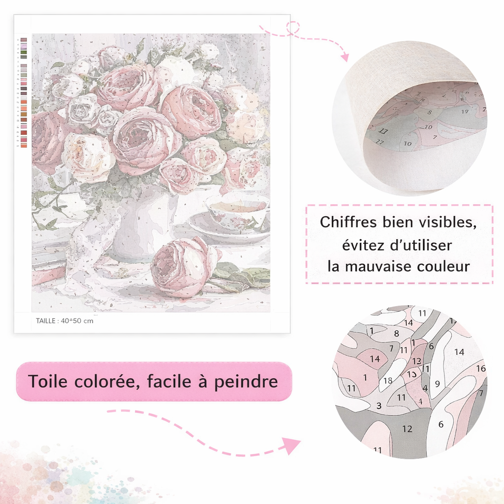 Toile à peindre numéroté - Paysages Zen & Ambiances Poétiques