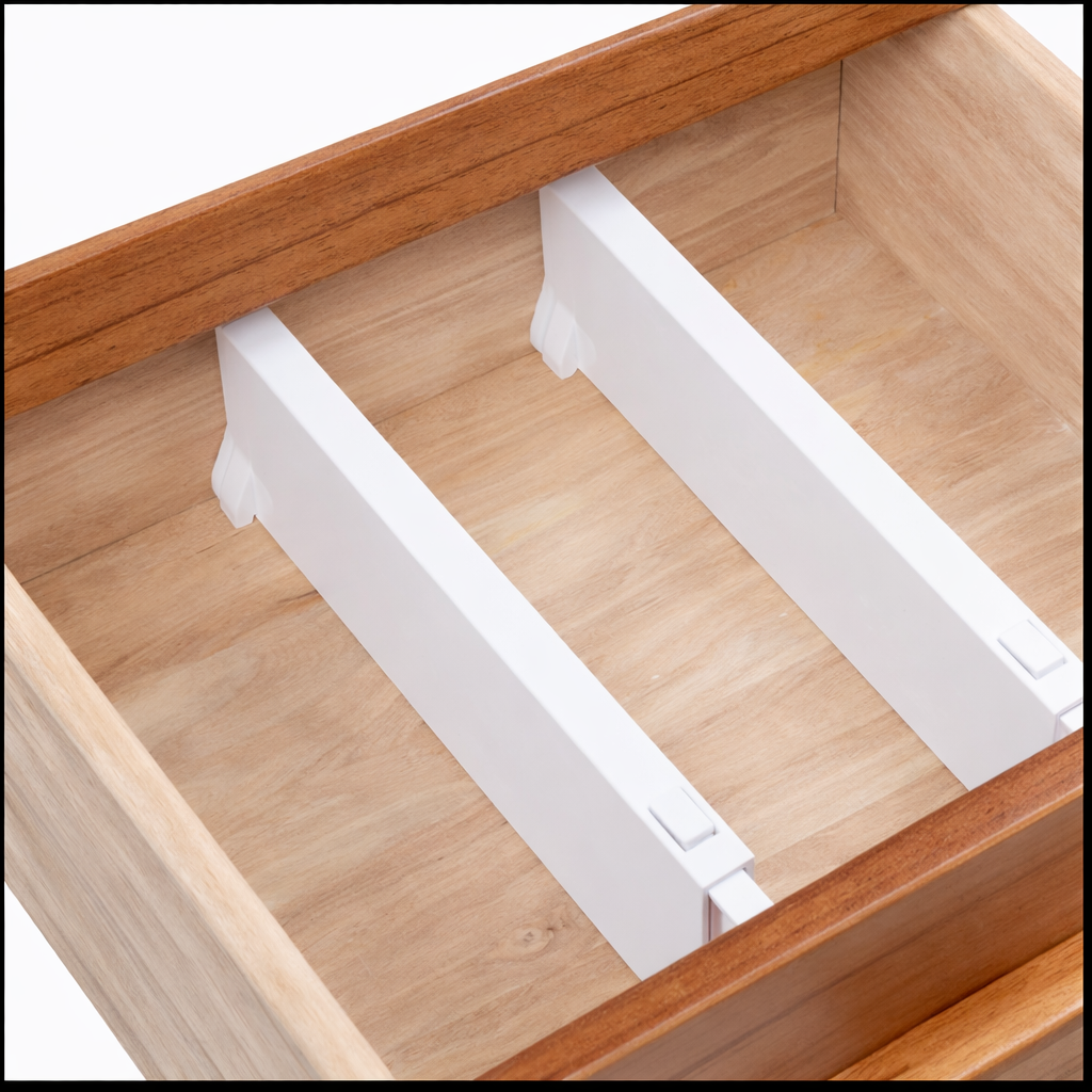 Séparateur de tiroir extensible