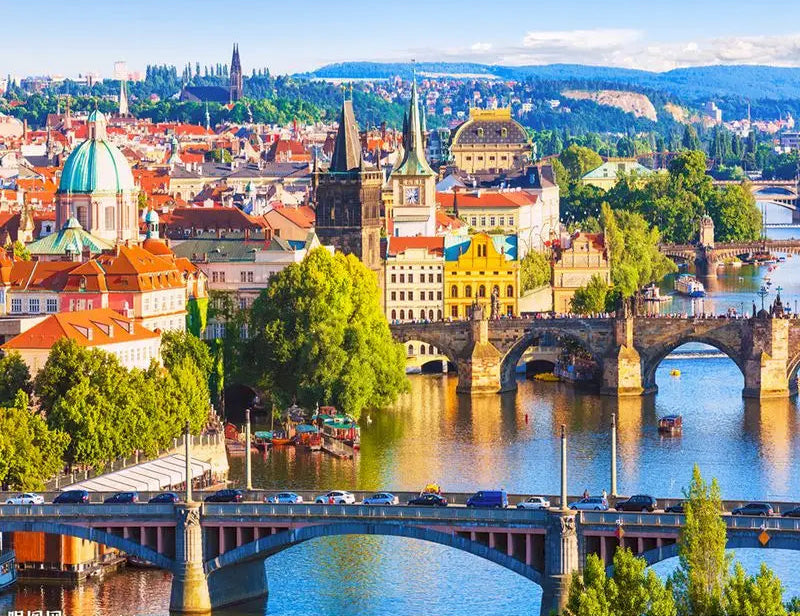 Toile à peindre numéroté - Villes Méditerranéennes & Villages Côtiers