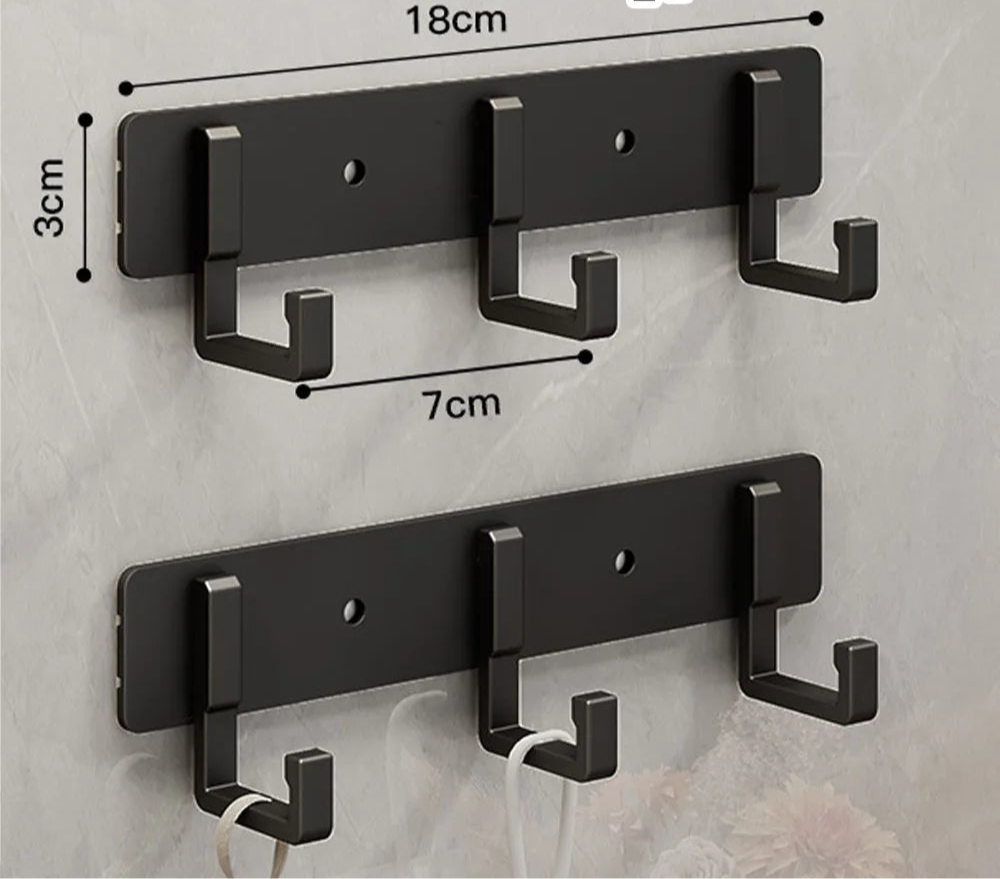 Support mural avec crochets