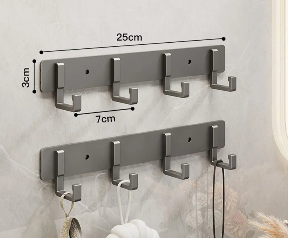 Support mural avec crochets