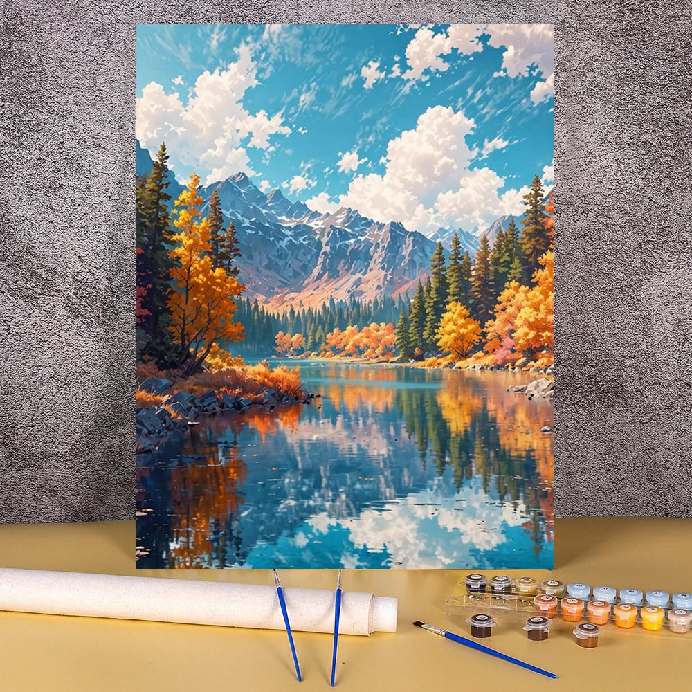 Toile à Peindre numéroté