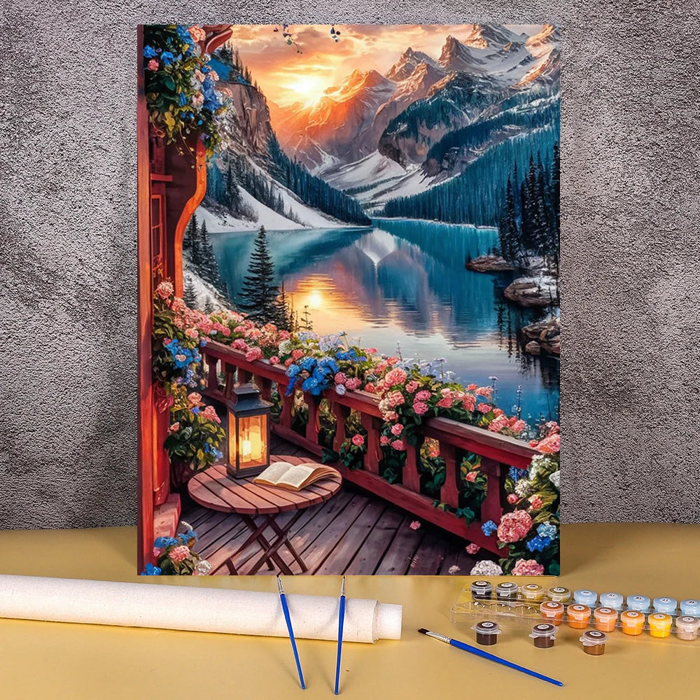 Toile à Peindre numéroté