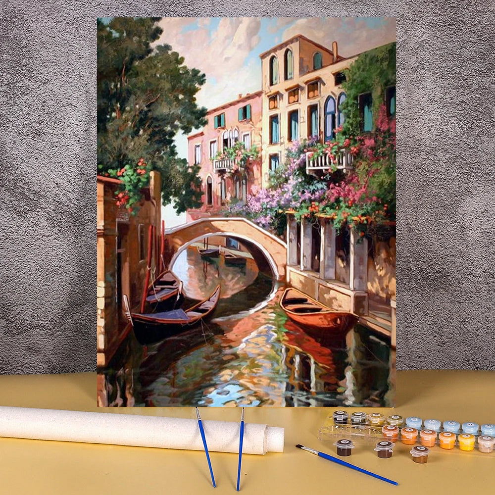 Toile à peindre numéroté - Paysages Zen & Ambiances Poétiques