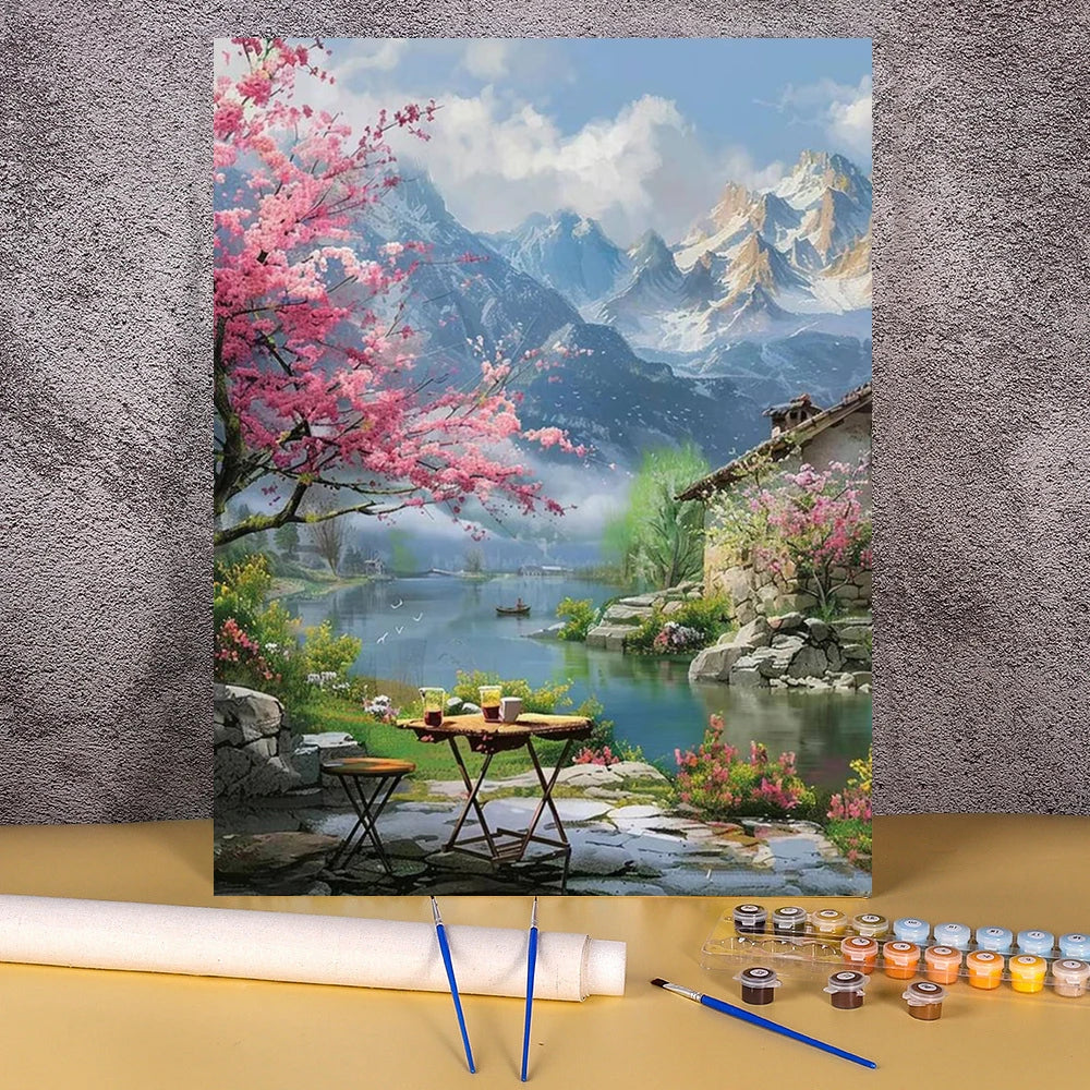 Toile à Peindre numéroté