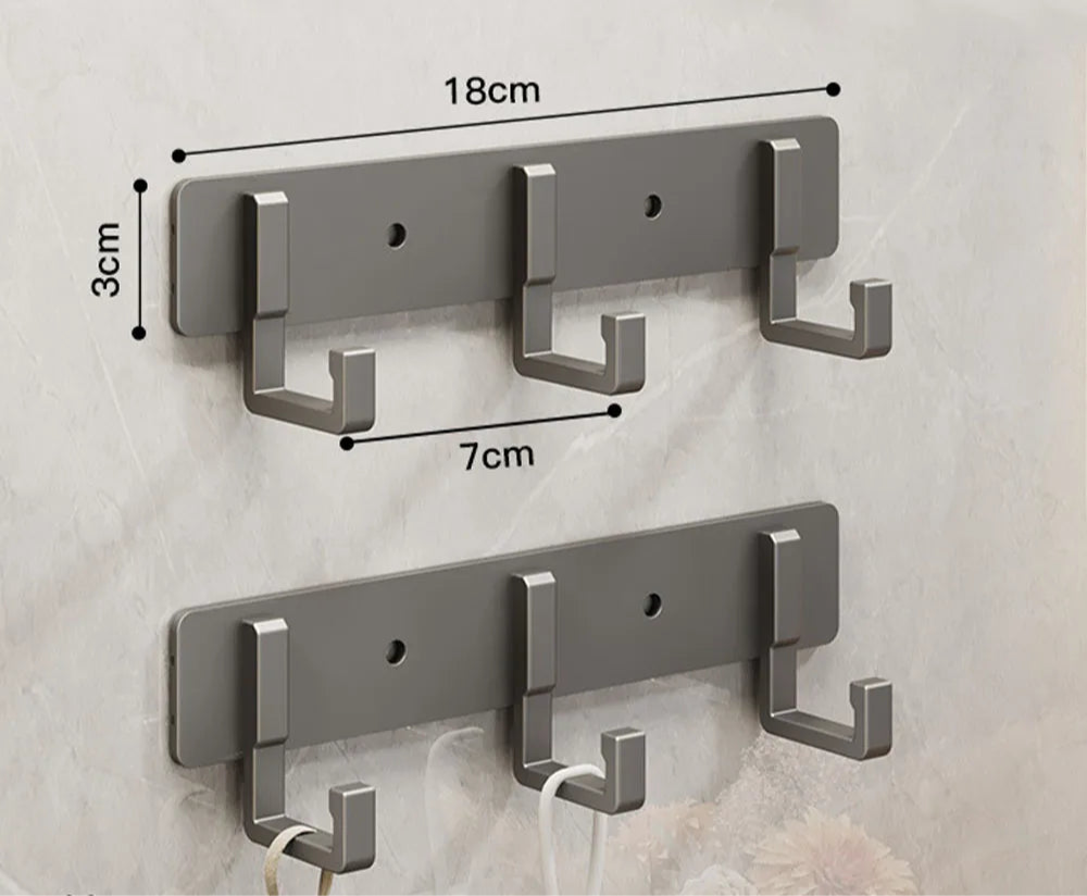 Support mural avec crochets