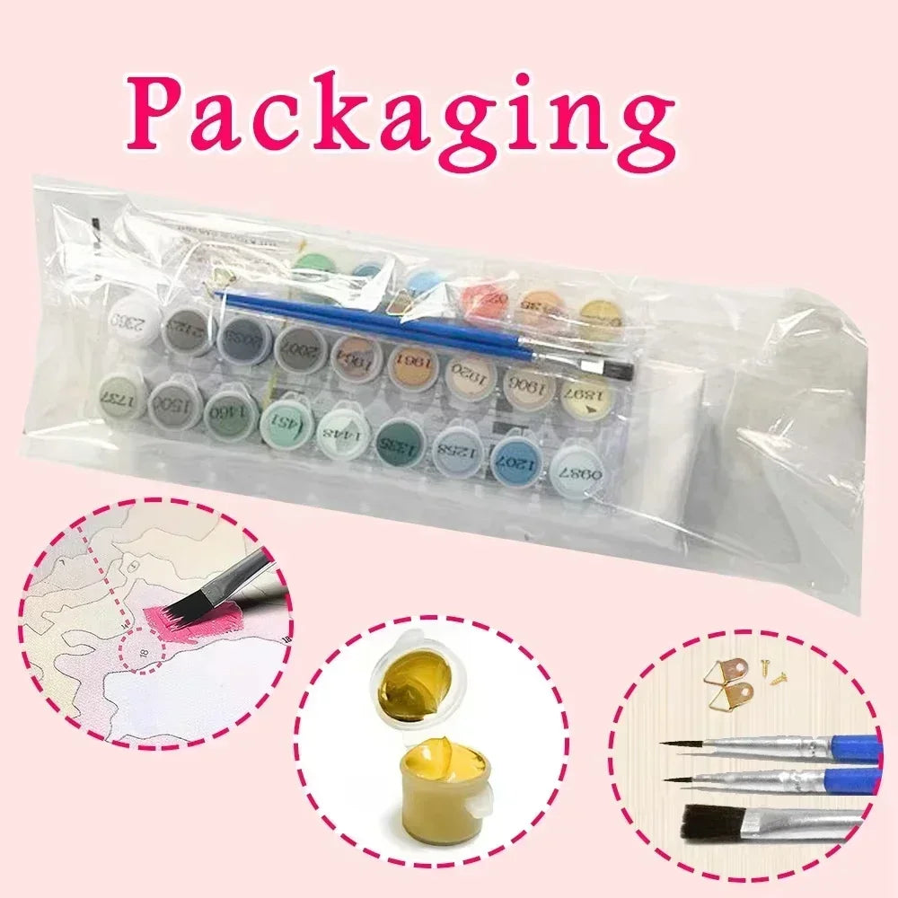 Toile à peindre numéroté - Paysages Zen & Ambiances Poétiques