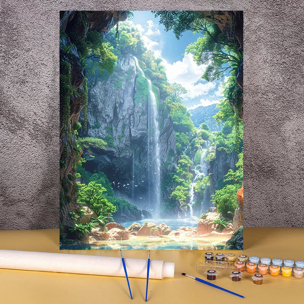 Toile à Peindre numéroté