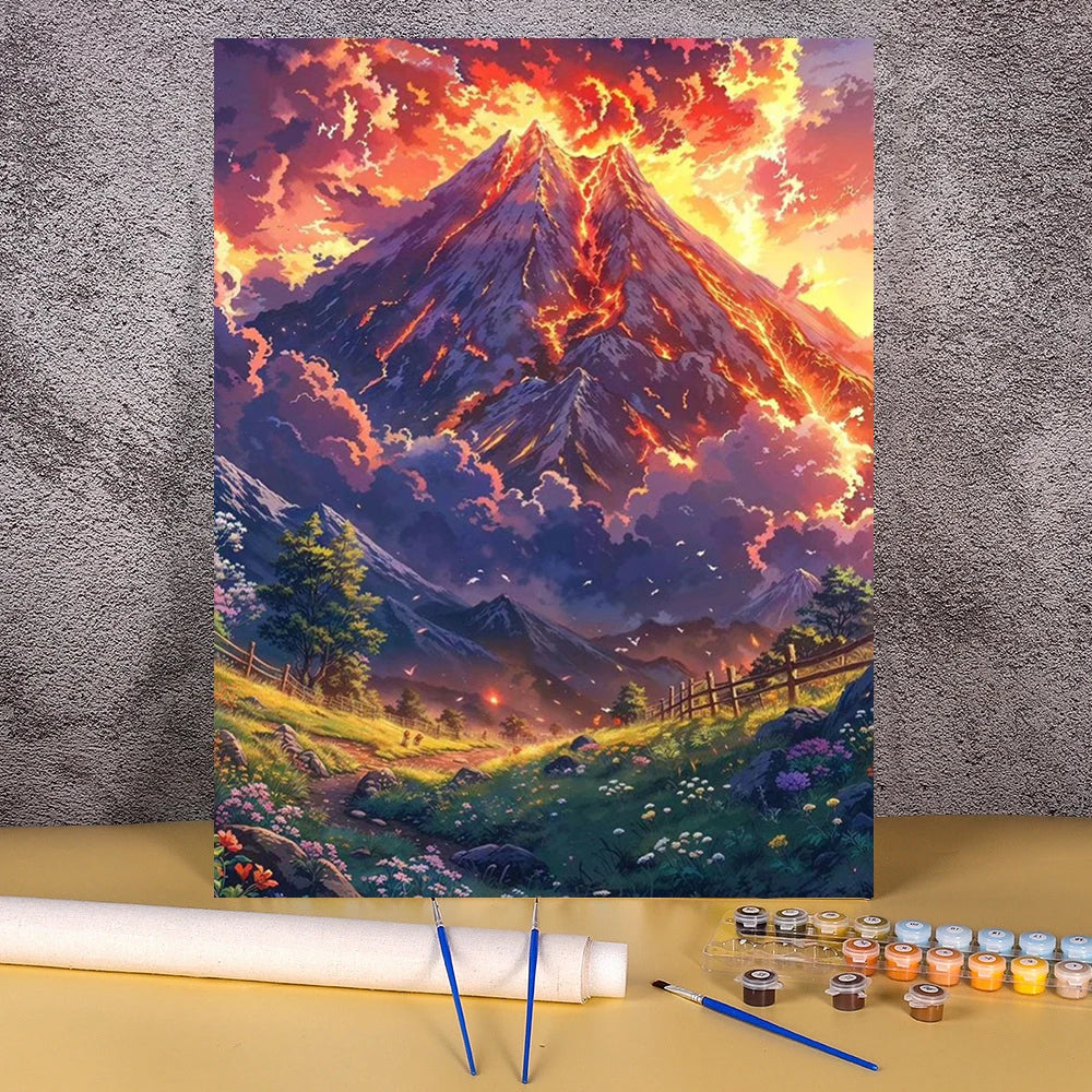 Toile à Peindre numéroté