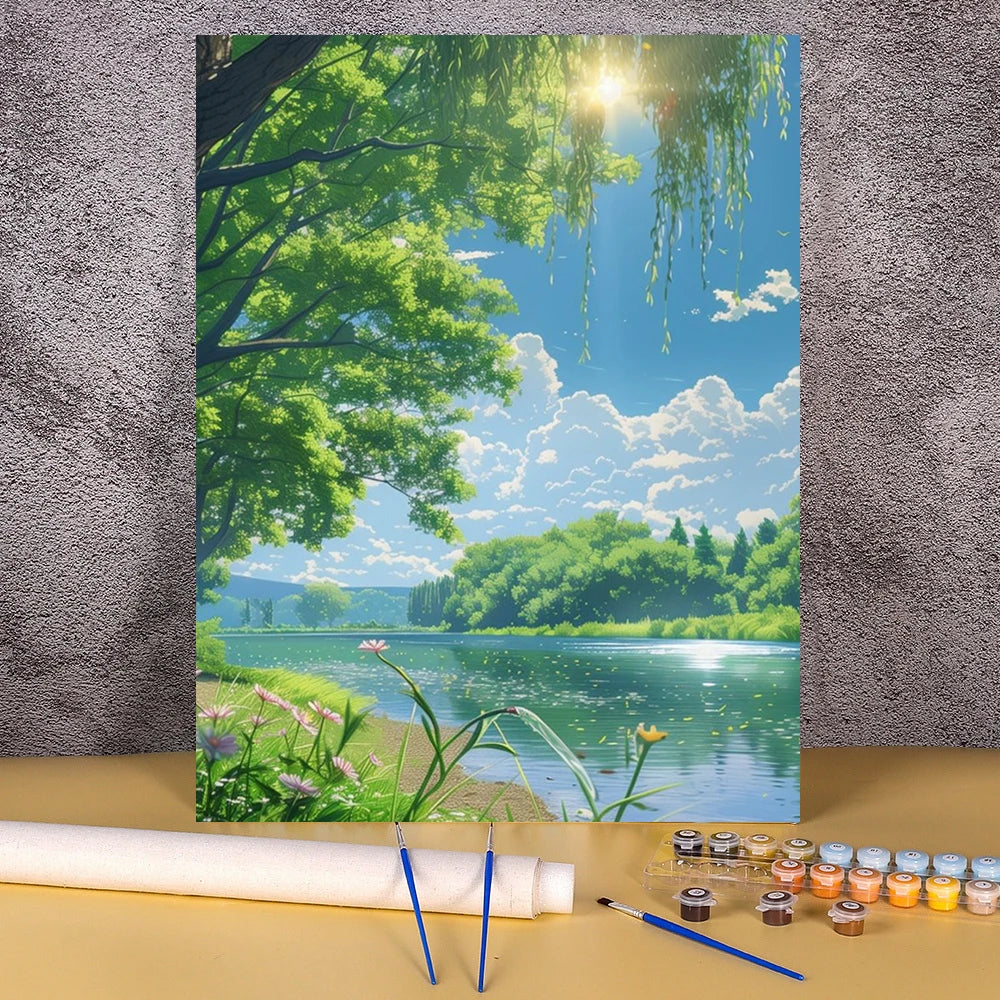 Toile à Peindre numéroté