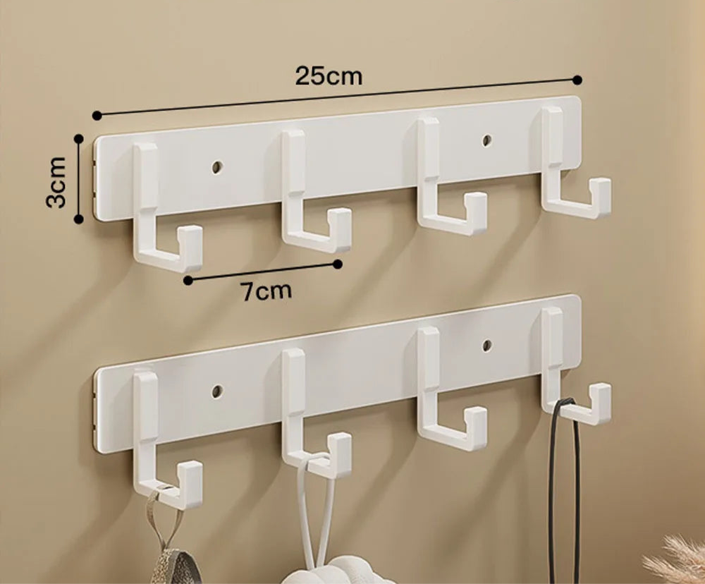 Support mural avec crochets