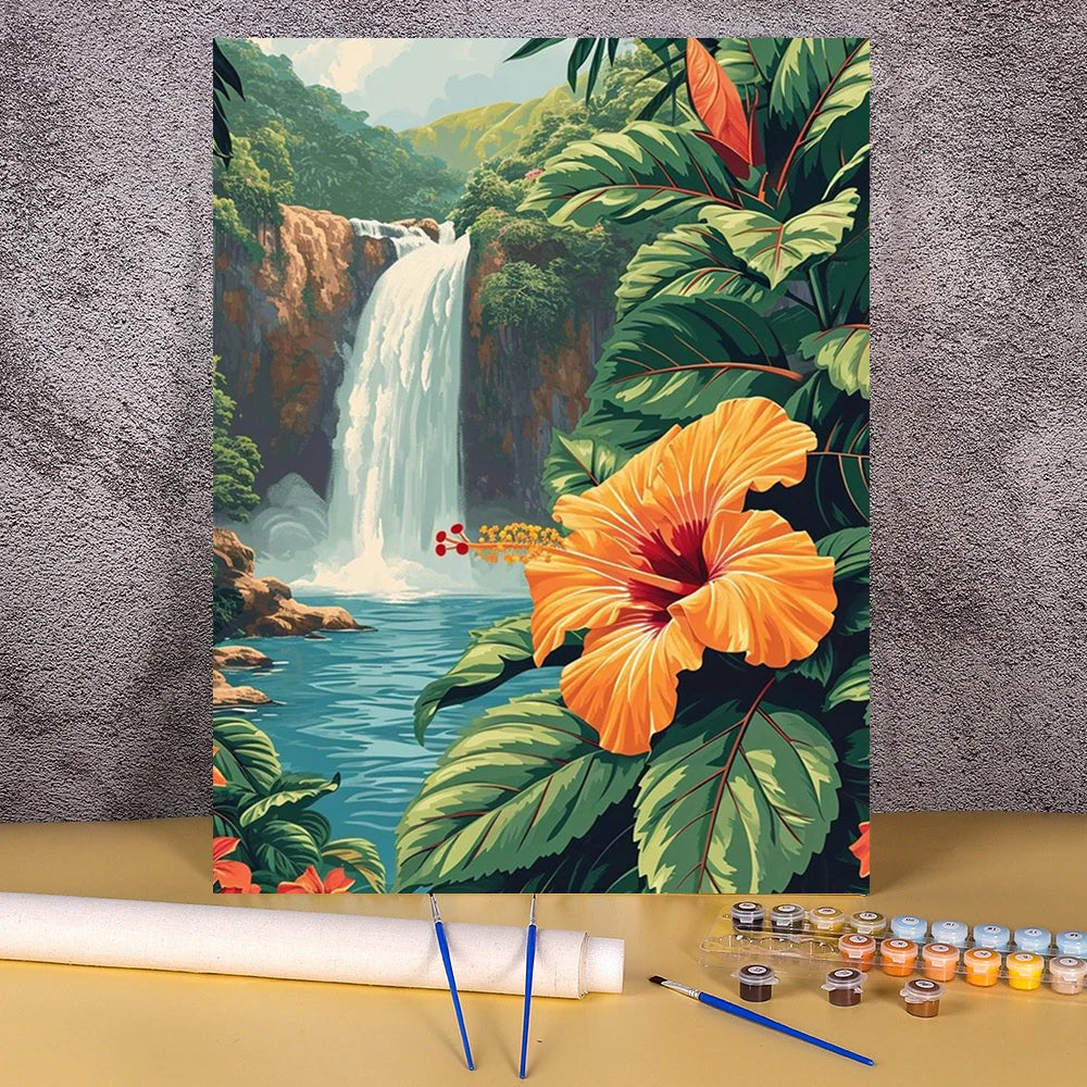 Toile à Peindre numéroté