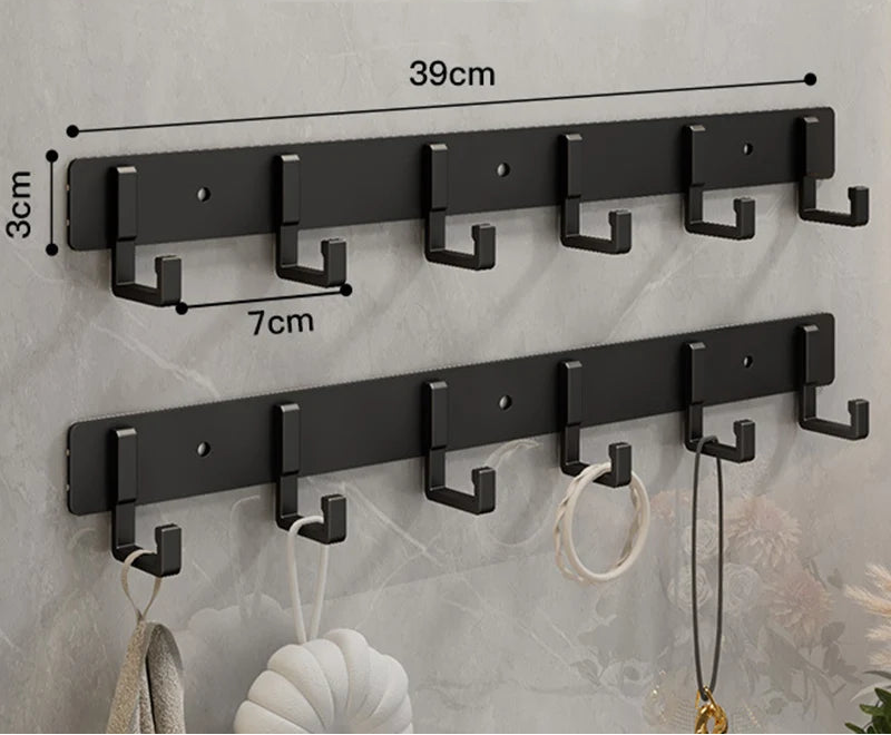 Support mural avec crochets