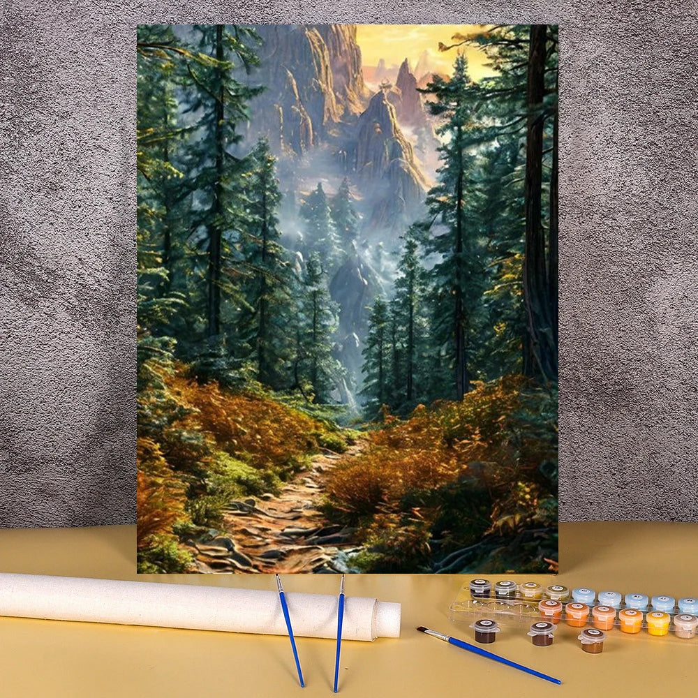 Toile à Peindre numéroté