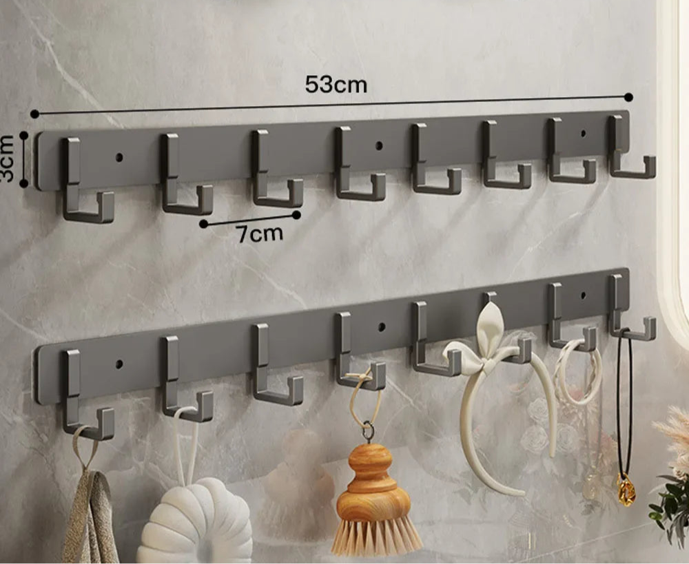 Support mural avec crochets