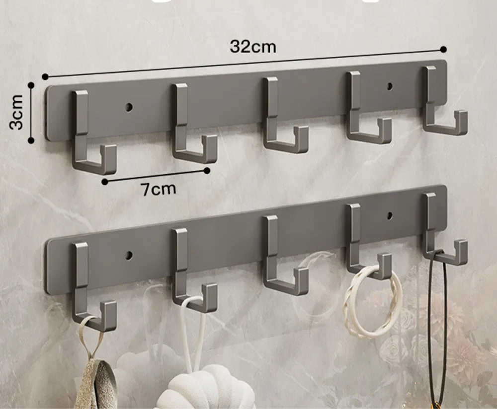 Support mural avec crochets