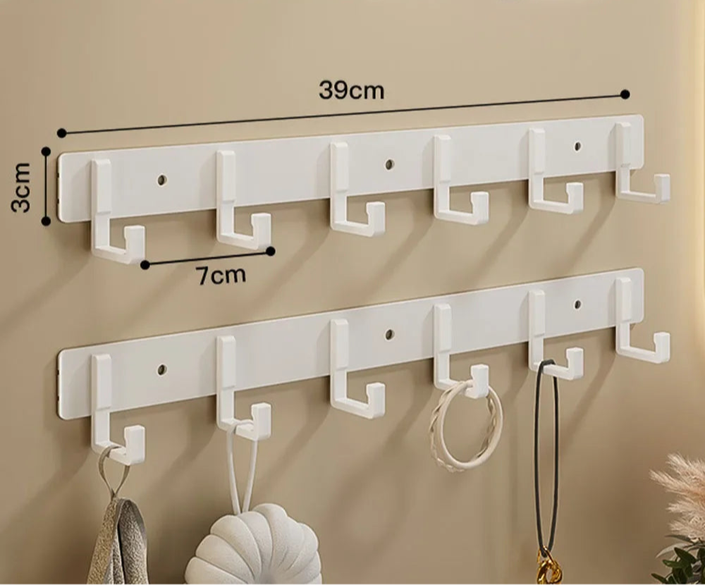 Support mural avec crochets