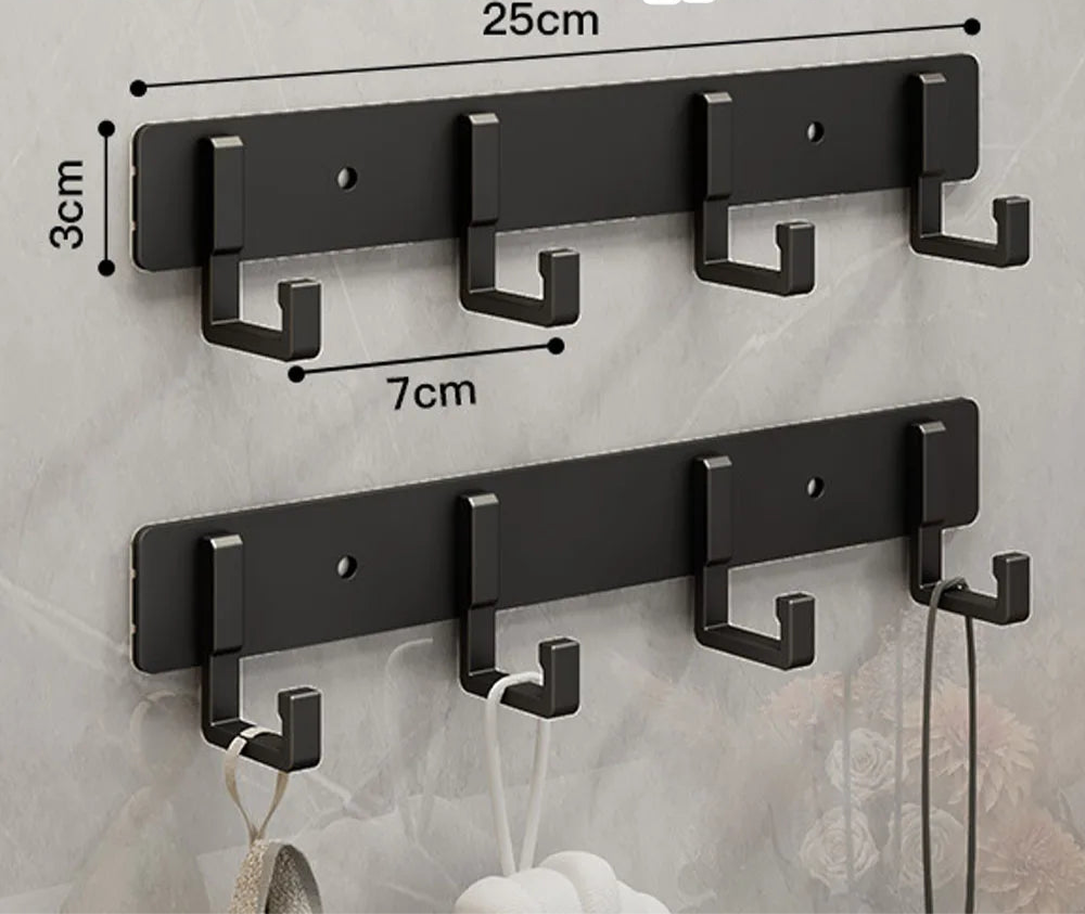 Support mural avec crochets