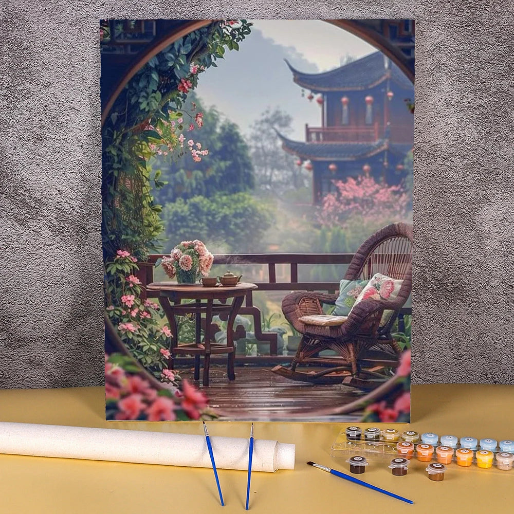 Toile à peindre numéroté - Paysages Zen & Ambiances Poétiques