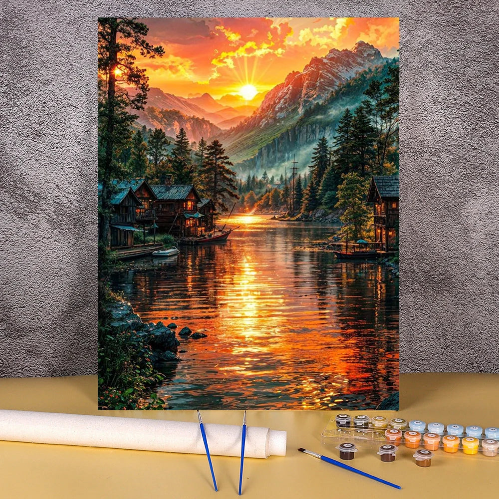 Toile à Peindre numéroté