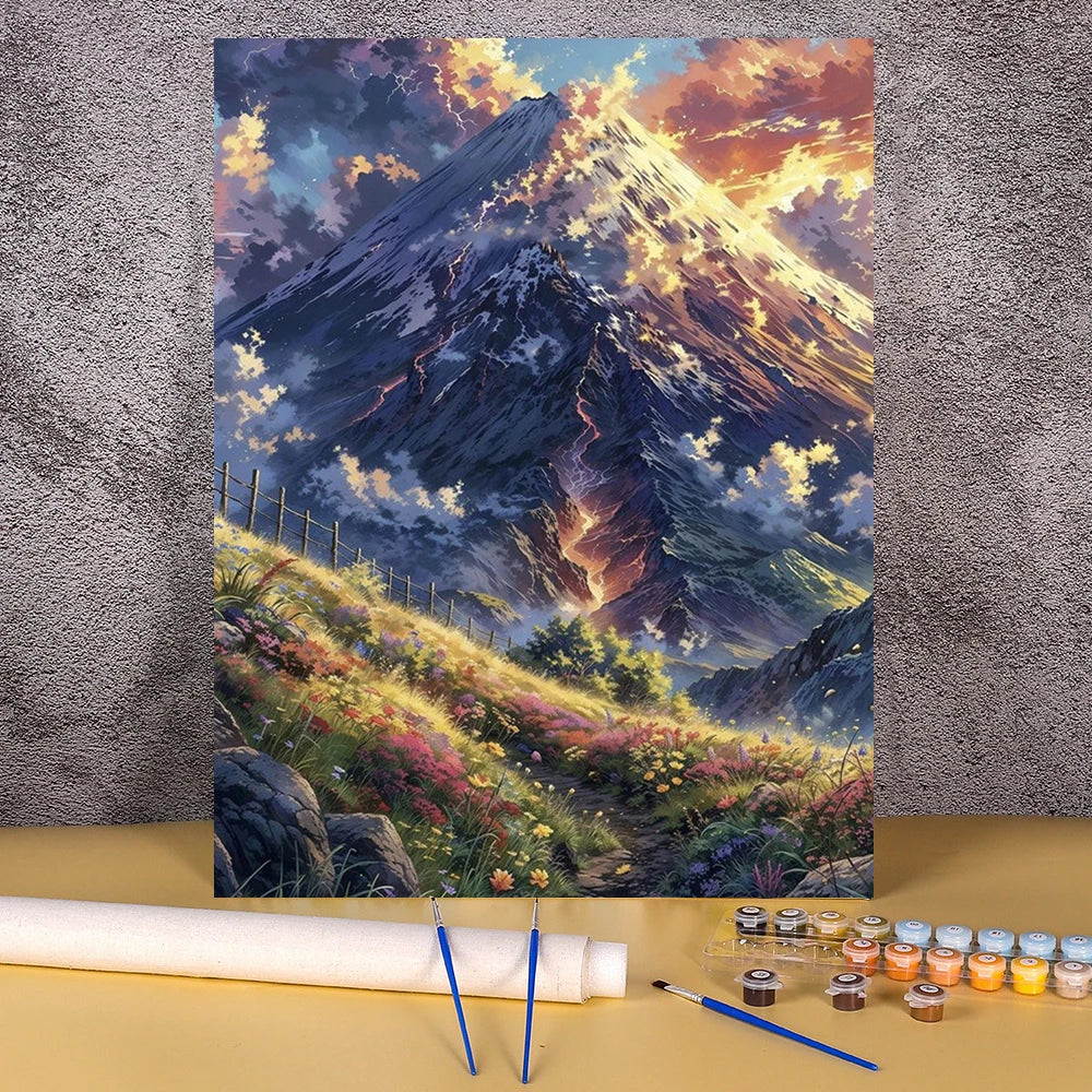 Toile à Peindre numéroté